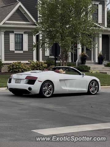 Audi R8 spotted in Carmel, Indiana