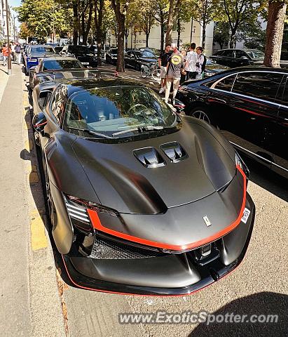 Ferrari SF90 Stradale spotted in Paris, France