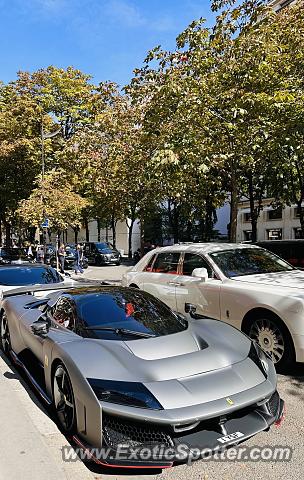 Ferrari F60 America spotted in Paris, France