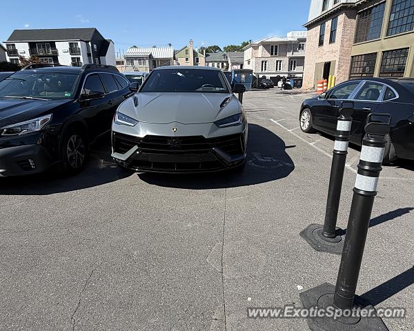 Lamborghini Urus spotted in New Hope, Pennsylvania