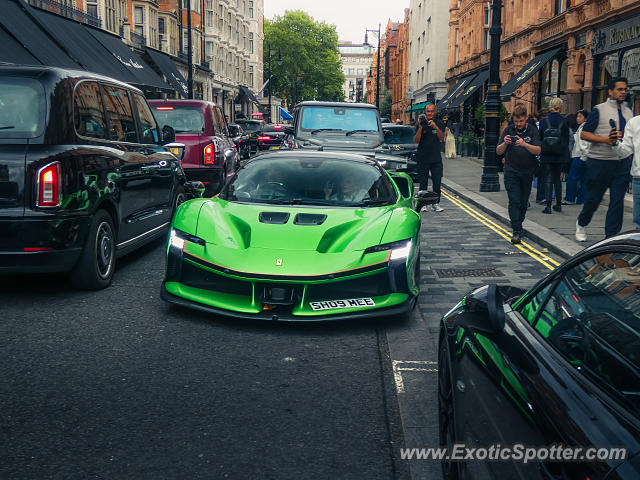 Ferrari SF90 Stradale spotted in London, United Kingdom