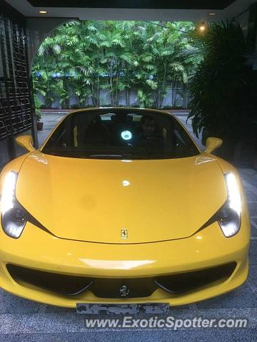 Ferrari 458 Italia spotted in Yangon/Myanmar, Unknown Country