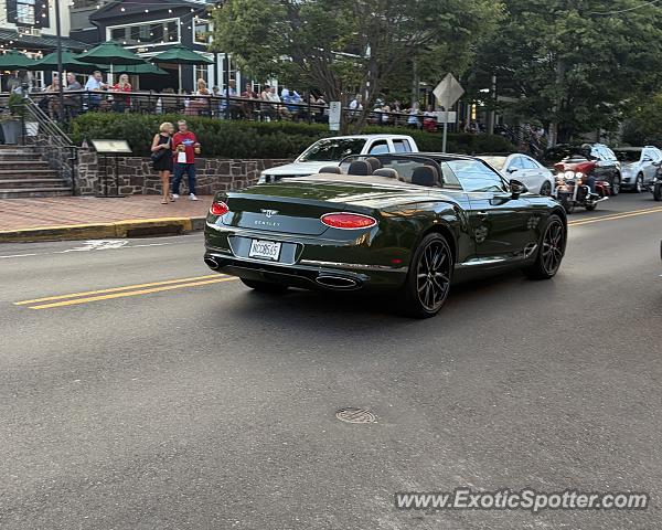 Bentley Continental spotted in New Hope, Pennsylvania
