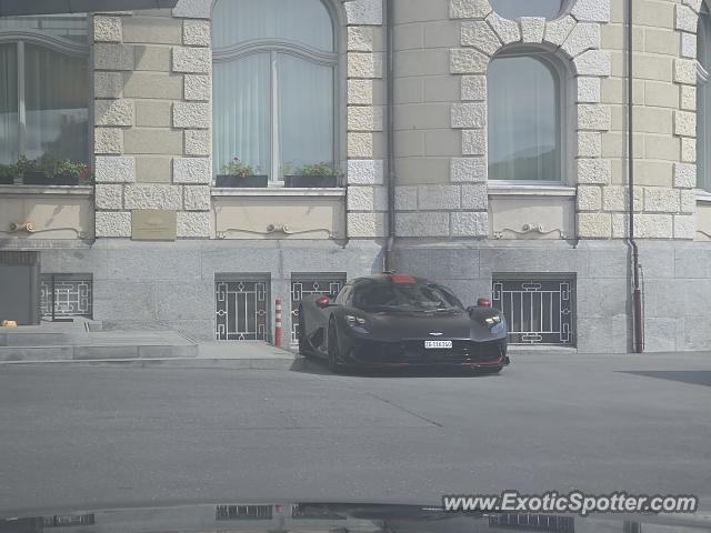 Aston Martin Vulcan spotted in Lucerne, Switzerland