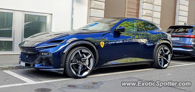 Ferrari GTC4Lusso spotted in Zürich, Switzerland
