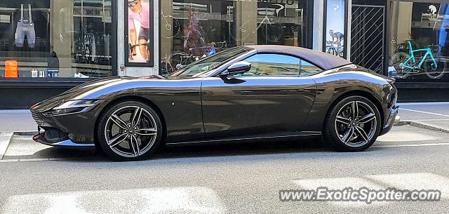 Ferrari Roma spotted in Zürich, Switzerland
