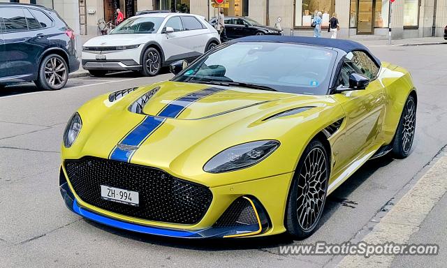 Aston Martin DBS spotted in Zürich, Switzerland