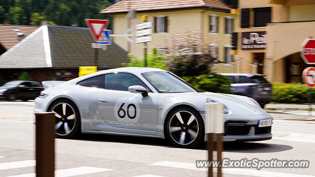 Porsche 911 spotted in St-Jean-de-Sixt, France