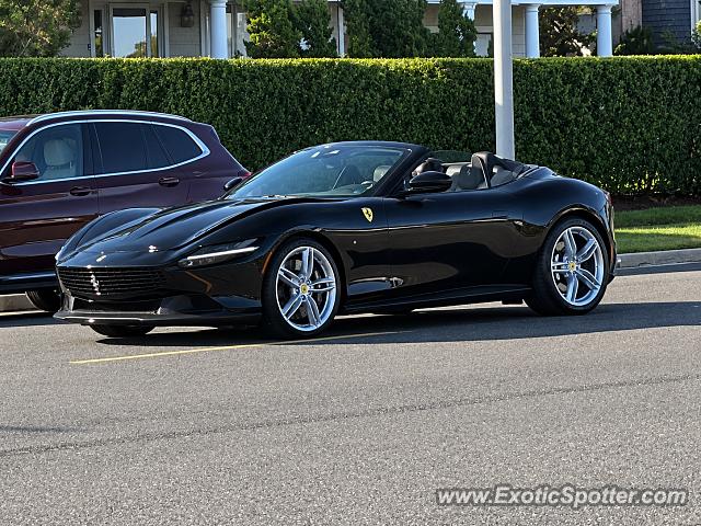 Ferrari Roma spotted in Spring Lake, New Jersey