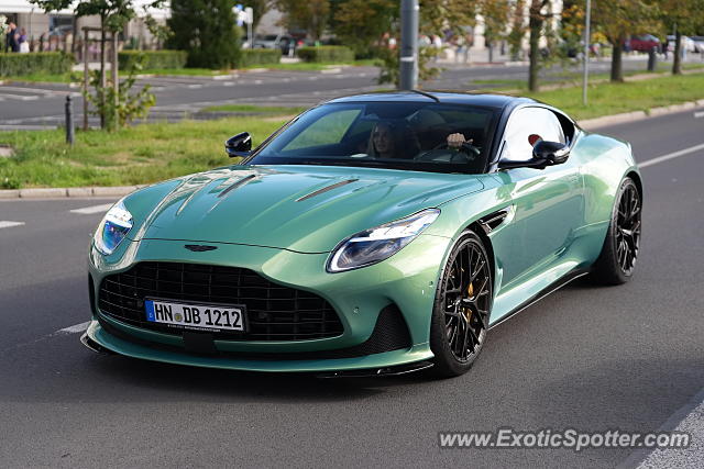 Aston Martin DB11 spotted in Warsaw, Poland