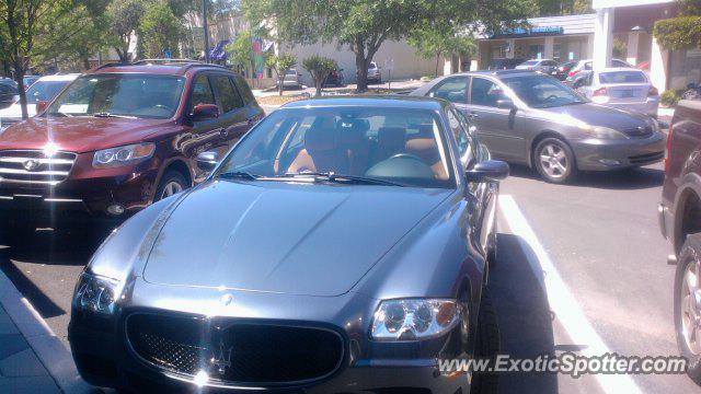 Maserati Quattroporte spotted in Jacksonville, Florida