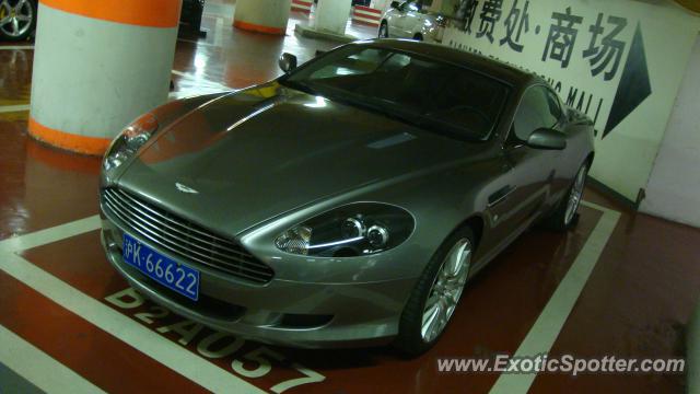 Aston Martin DB9 spotted in SHANGHAI, China