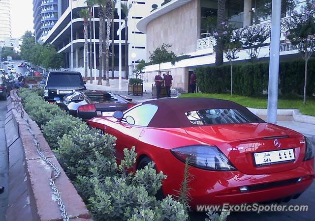 Mercedes SLR spotted in Beirut, Lebanon