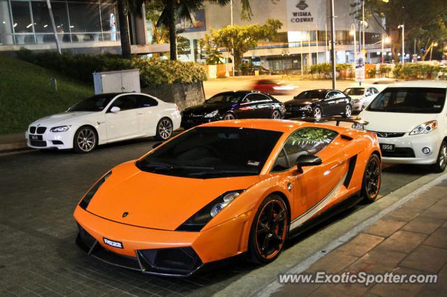 Lamborghini Gallardo spotted in Kuala Lumpur, Malaysia