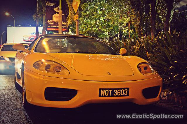 Ferrari 360 Modena spotted in Kuala Lumpur, Malaysia