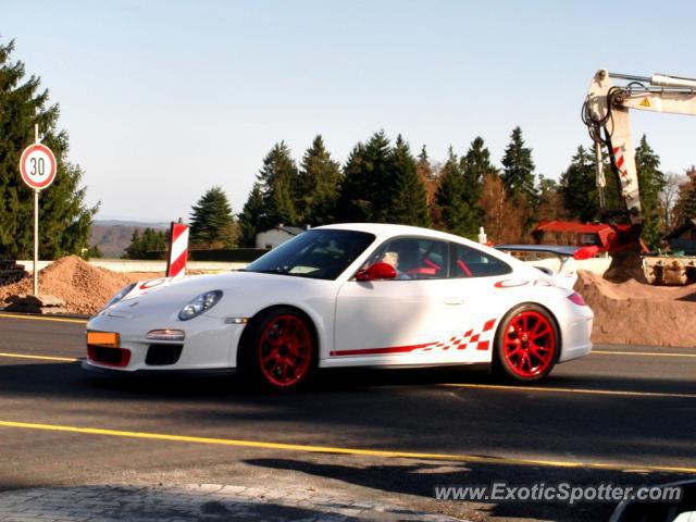 Porsche 911 GT3 spotted in Nürburgring, Germany