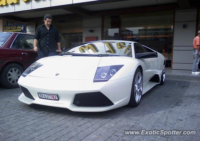 Lamborghini Murcielago spotted in Beirut, Lebanon