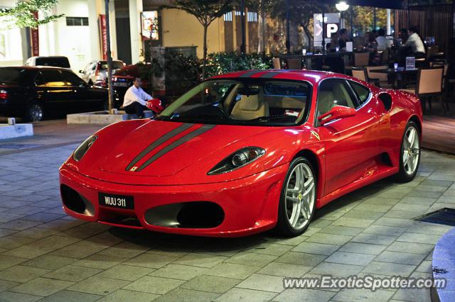 Ferrari F430 spotted in Kuala Lumpur, Malaysia