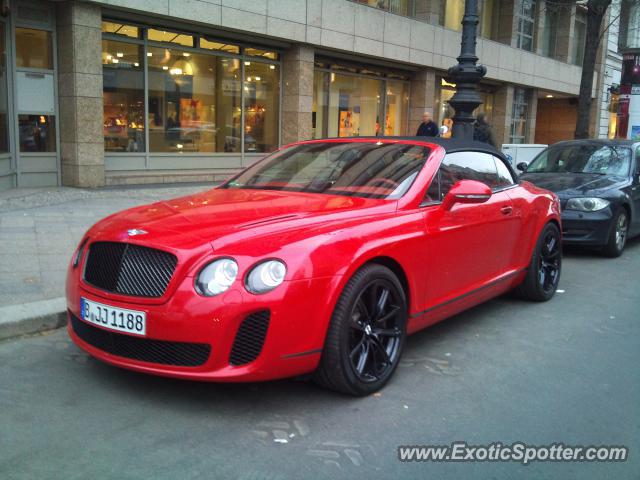 Bentley Continental spotted in Berlin, Germany