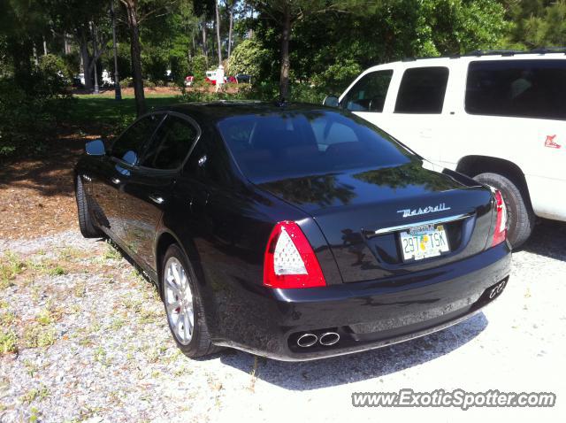 Maserati Quattroporte spotted in Jacksonville, Florida