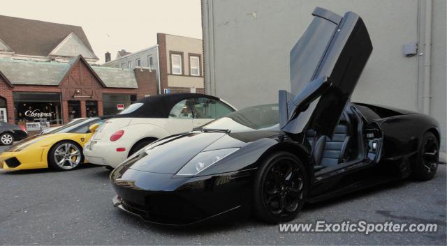 Lamborghini Murcielago spotted in Red Bank, New Jersey