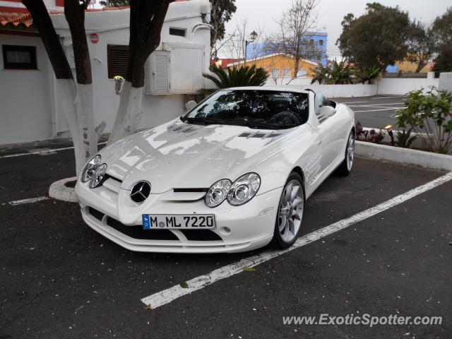 Mercedes SLR spotted in Tenerife, Spain