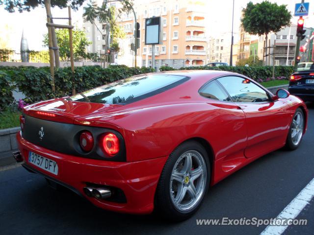 Ferrari 360 Modena spotted in Tenerife, Spain