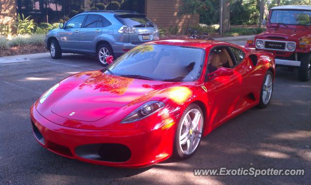 Ferrari F430 spotted in Jacksonville, Florida