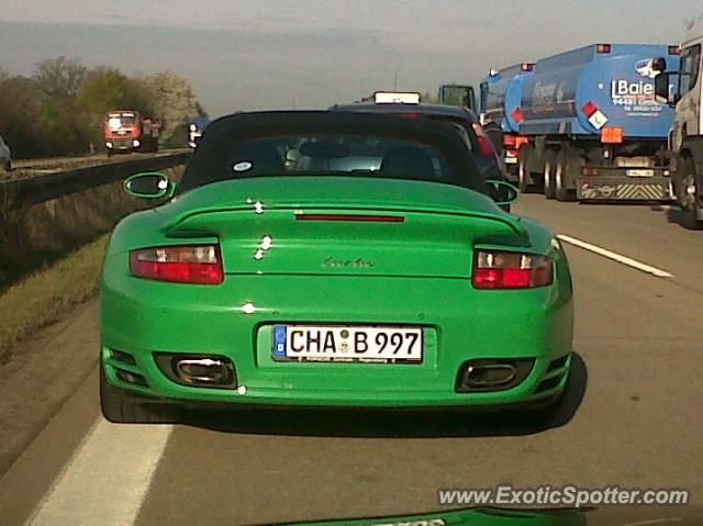 Porsche 911 Turbo spotted in Regensburg, Germany