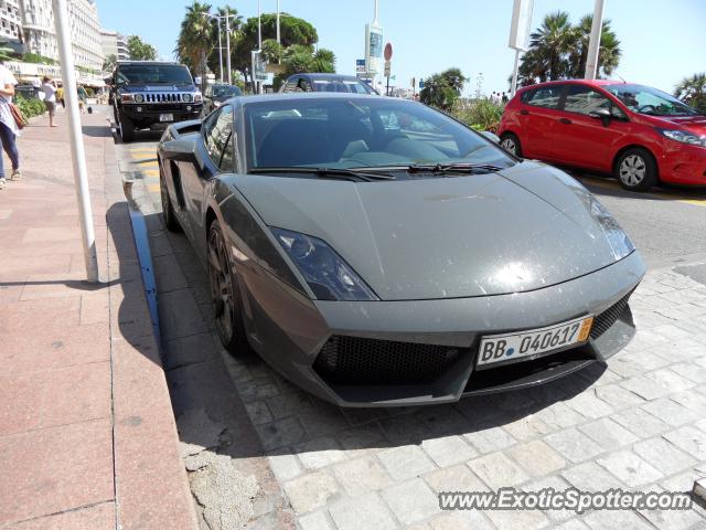 Lamborghini Gallardo spotted in Cannes, France