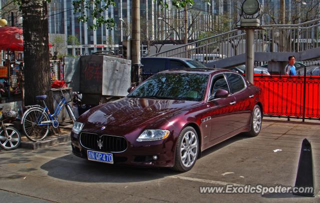 Maserati Quattroporte spotted in Beijing, China