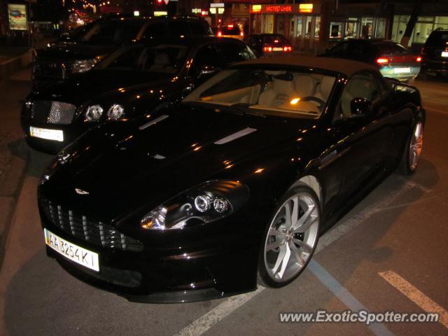 Aston Martin DBS spotted in Kiev, Ukraine