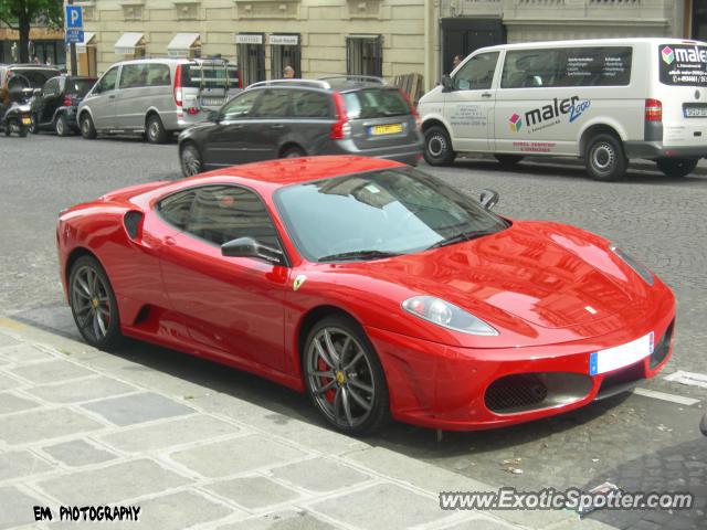 Ferrari F430 spotted in Paris, France