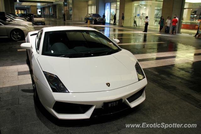 Lamborghini Gallardo spotted in Kuala Lumpur, Malaysia