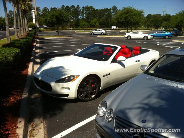 Maserati GranTurismo spotted in Jacksonville, Florida