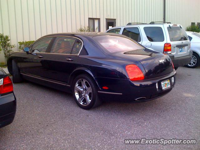 Bentley Continental spotted in Orlando, Florida