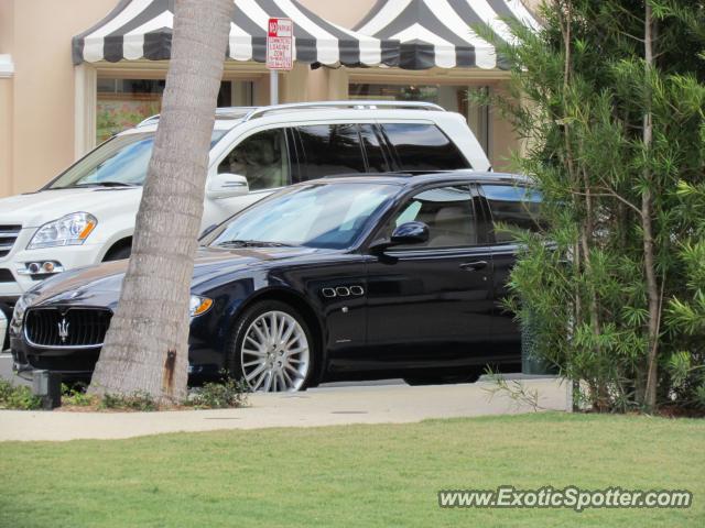 Maserati Quattroporte spotted in Palm Beach, Florida