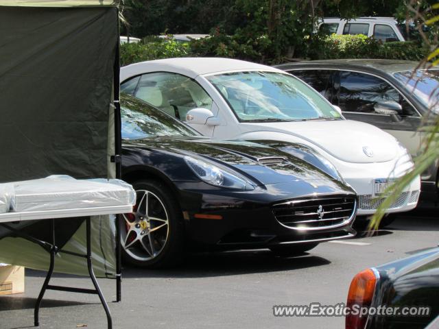 Ferrari California spotted in Palm Beach, Florida