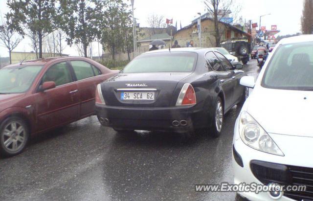 Maserati Quattroporte spotted in Istanbul, Turkey