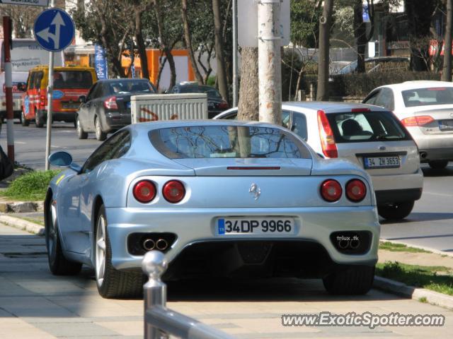 Ferrari 360 Modena spotted in Istanbul, Turkey