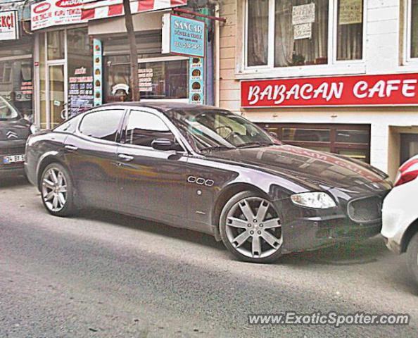 Maserati Quattroporte spotted in Istanbul, Turkey