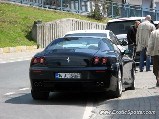 Ferrari 612 spotted in Istanbul, Turkey