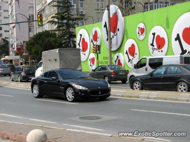 Maserati GranTurismo spotted in Istanbul, Turkey