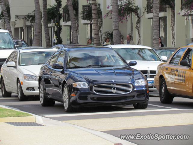 Maserati Quattroporte spotted in Palm Beach, Florida