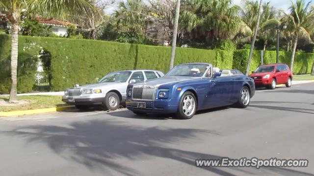 Rolls Royce Phantom spotted in Palm Beach, Florida