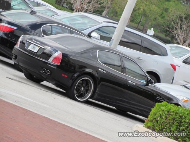 Maserati Quattroporte spotted in Palm Beach Gardens, Florida