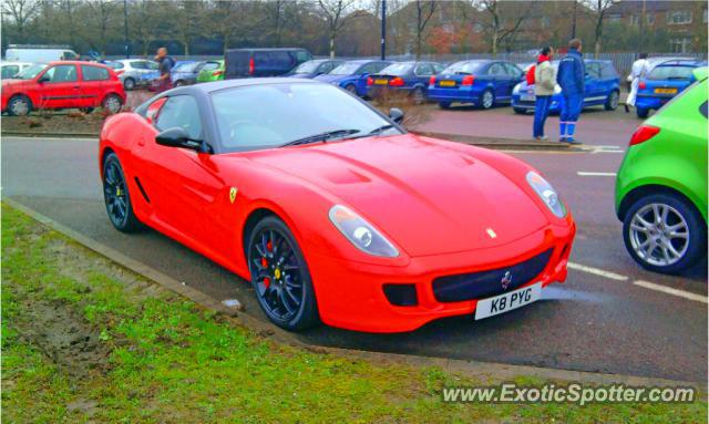 Ferrari 599GTB spotted in Braintree, United Kingdom