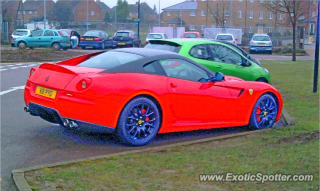 Ferrari 599GTB spotted in Braintree, United Kingdom