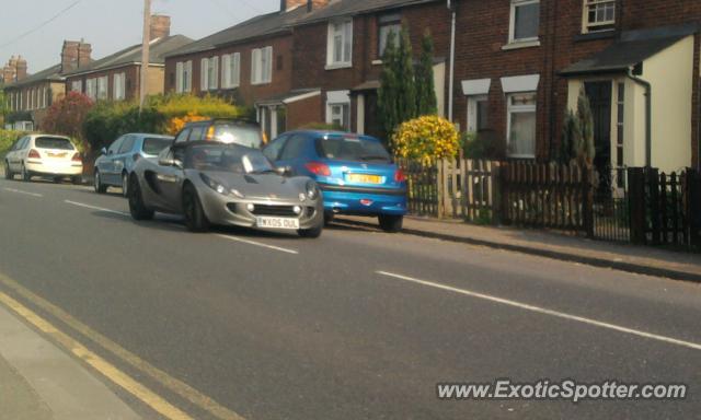 Lotus Elise spotted in Braintree, United Kingdom