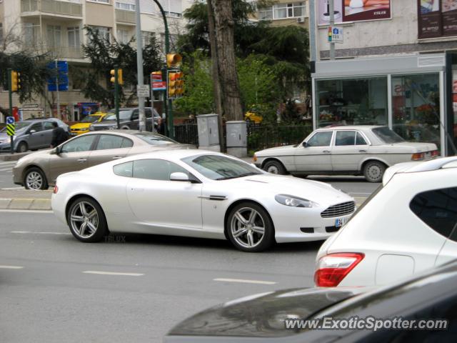 Aston Martin DB9 spotted in Istanbul, Turkey